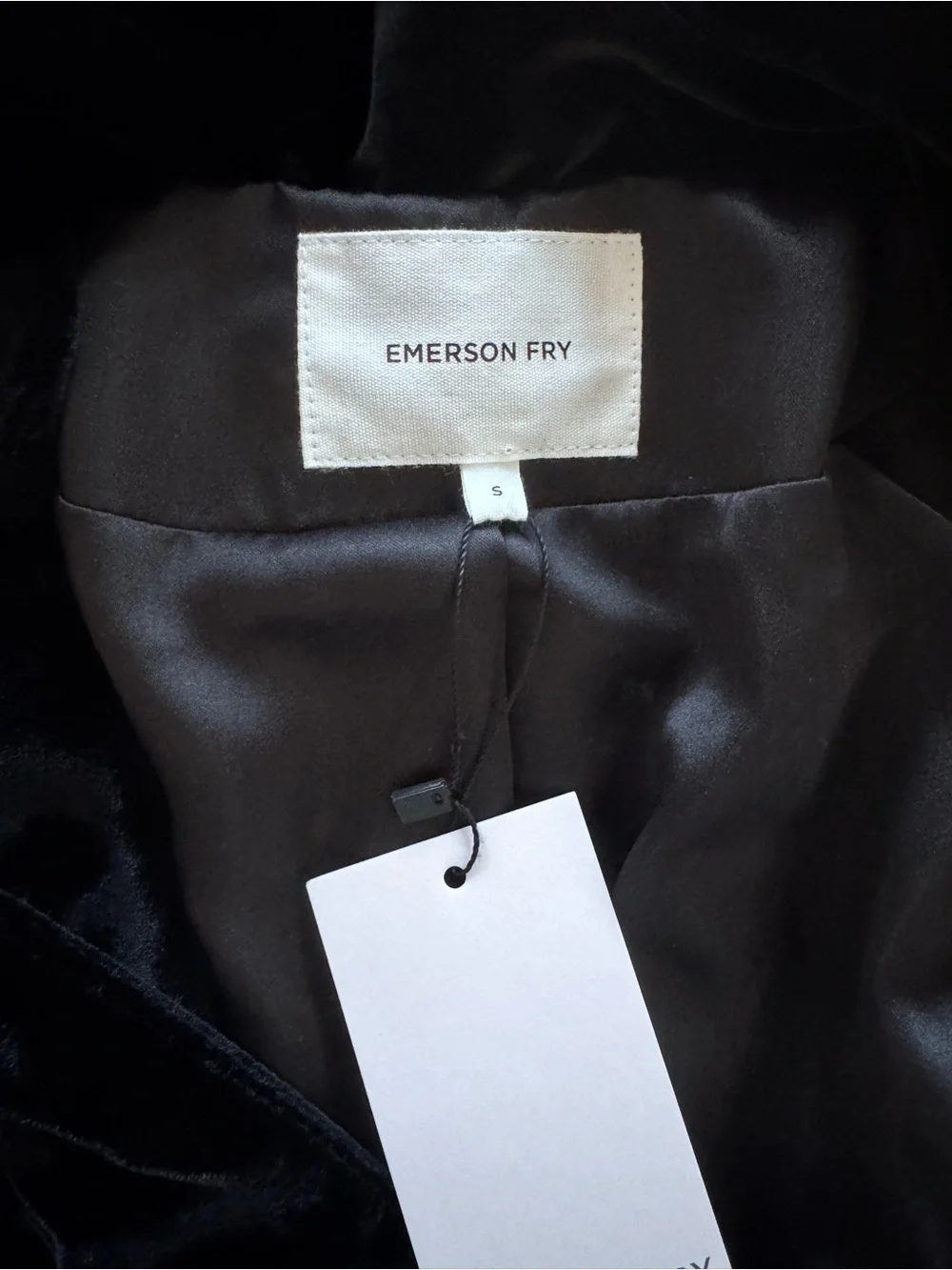 Emerson Fry silk velvet